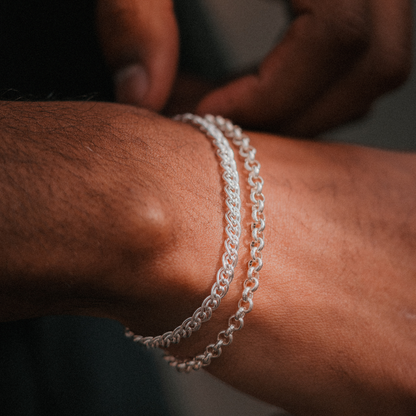 Pulsera Eslabones circulares
