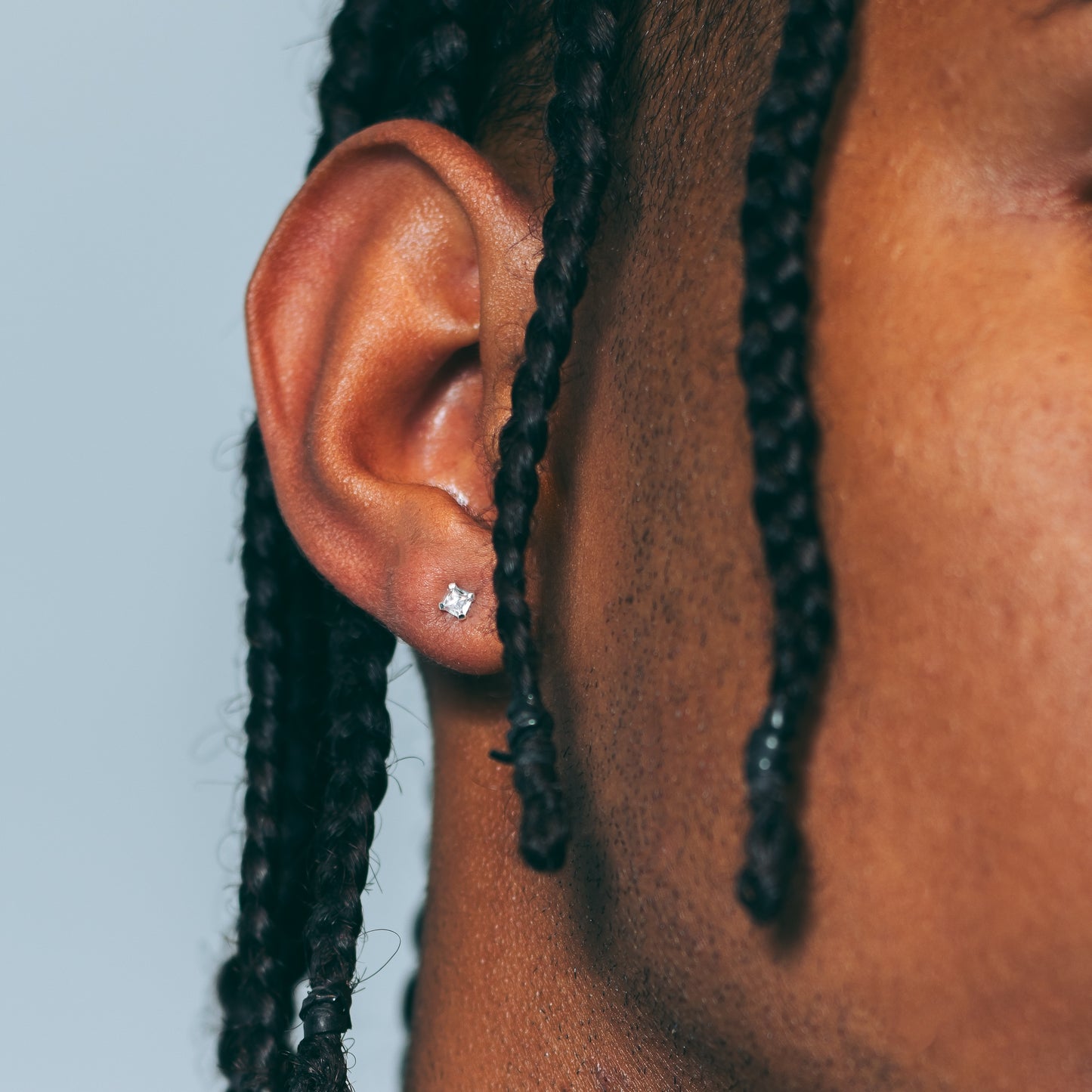 Square Bling Earring